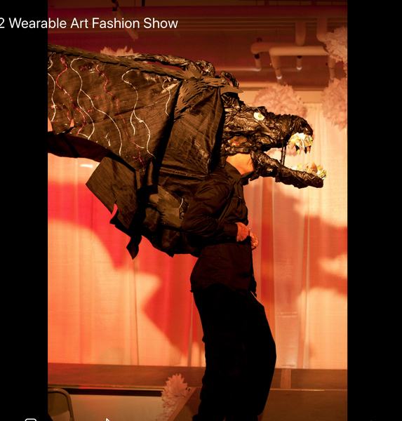 Dragon on stage